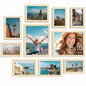 Vittanly 10 Pack Picture Frames Collage Wall Decor, Black