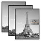 upsimples 16x24 Poster Frame, Easy Slide-In Assembly, Black, 3 Pack