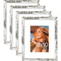 Vittanly 8x10 Picture Frames Set of 4, for Wall or Tabletop, Pale Pink