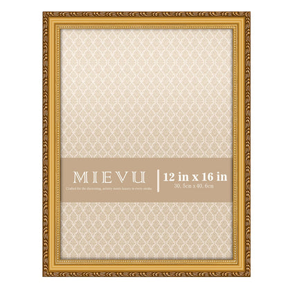 8x10 Picture Frame Gold, Ornate Vintage Photo Frame, Wall or Tabletop
