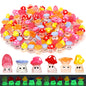 100pcs Mini Mushrooms Tiny Resin Mushrooms Miniature Little Small Mushroom Figures Bulk for for Micro Fairy Garden Landscape Aquarium Accessories Dollhouse Hide Crafts Decor