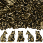 Civaner 24 Pcs Mini Sheep Figurines, Miniature Lamb, Mini Brass Figurines