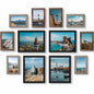 Vittanly 12 Pack Picture Frames Collage Wall Decor, Black