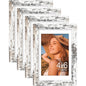 Vittanly 8x10 Picture Frames Set of 4, for Wall or Tabletop, Pale Pink