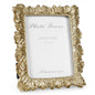 Cuspin 4x6 Vintage Picture Frame Gold Ornate Resin Arched Photo Frame
