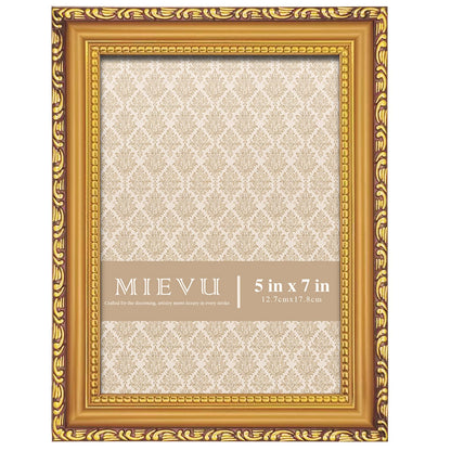 8x10 Picture Frame Gold, Ornate Vintage Photo Frame, Wall or Tabletop