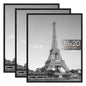 upsimples 16x24 Poster Frame, Easy Slide-In Assembly, Black, 3 Pack