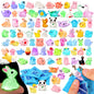 100PCS Mini Glow in The Dark Animal Resin Models Mystery Resin Animals Blind Bag Tiny Animal Figurines for Micro Landscape Garden Aquarium Dollhouse Party Favors Surprise Gifts for Kids ﻿