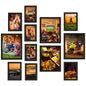 DUENPY 12 Pack Gallery Collage Frame Mixed Sizes Black