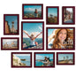 Vittanly 10 Pack Picture Frames Collage Wall Decor, Black