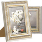 upsimples Vintage 5x7 Picture Frame, Antique Gold Frames, 2 Pack