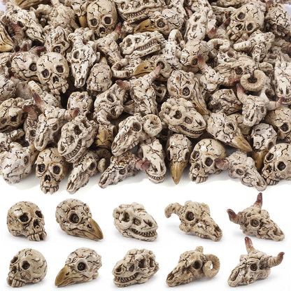 DIYDEC 40pcs Mini Resin Animal 40 Styles Tiny Resin Animals Miniature Little Small Animal Figures Bulk for Micro Fairy Garden Landscape Accessories Dollhouse Hide Crafts Decor Aquarium Toys