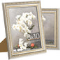 upsimples Vintage 5x7 Picture Frame, Antique Gold Frames, 2 Pack