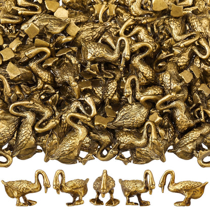 Civaner 24 Pcs Mini Sheep Figurines, Miniature Lamb, Mini Brass Figurines