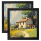 eletecpro 5x7 Vintage Picture Frame, Glass Cover, Gold, 2-Pack