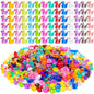 50 Pcs Mini Resin Animal Tiny Resin Animals Figurines Bulk Miniature Little to Hide Small Animal Figures Bulk for Micro Fairy Party Favors Garden Landscape Accessories Dollhouse Crafts Decor