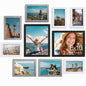 Vittanly 10 Pack Picture Frames Collage Wall Decor, Black