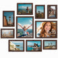 Vittanly 10 Pack Picture Frames Collage Wall Decor, Black