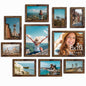 Vittanly 10 Pack Picture Frames Collage Wall Decor, Black